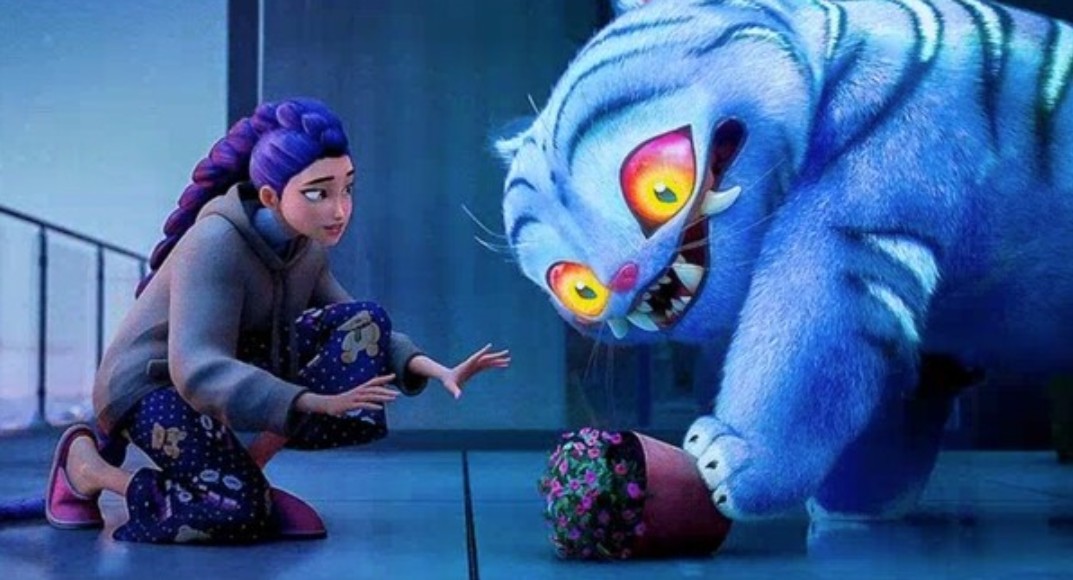 Deofi tiger character inspired by Korean tiger symbolism and Hojakdo art tradition